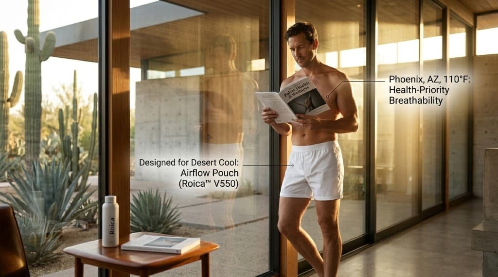 Wellness Boxer in Phoenix, AZ at 110\u00b0F